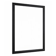 A2 - Aluminium Kliklijst - 25 mm - Zwart (Snap Frame / Posterlijst)