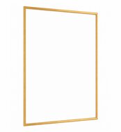 A1 - Aluminium Kliklijst - 25 mm - Goud (Snap Frame / Posterlijst)