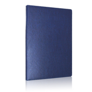 A4 Welkomstmap / Gastenmap met insteekhoezen (uitbreidbaar van 4 tot 40 pagina's) - Type: CL Donkerblauw