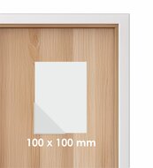 100 x 100mm Zelfklevende Insteekhoes - Transparant - Driehoek