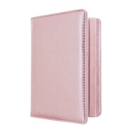 Autopapieren Hoes - Kentekenbewijs Mapje - 11,7cm x 16,5 cm - Type: D1 Rose Goud