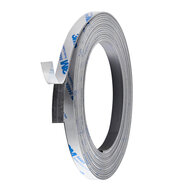 Zelfklevende Magneetband / 10mm Magnetische Tape - Dikte: 2 mm - Breedte: 10mm - Lengte: 5 Meter 