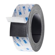 Zelfklevende Magneetband / 50mm Magnetische Tape - Dikte: 2 mm - Breedte: 50mm - Lengte: 5 Meter 