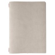 A4 Menumap met insteekhoezen (uitbreidbaar van 4 tot 8 menukaarten) - Type: Juta Ivoor - Blanco