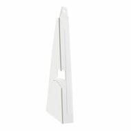 100 stuks - 14 cm (A6) Kartonnen Standaard / Ezel - Wit - Zelfklevend