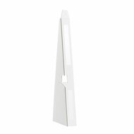 100 stuks - 40 cm (A3) Kartonnen Standaard / Ezel - Wit - Zelfklevend