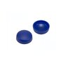 Afdekkapjes voor schroeven / Kentekenplaat Afdekdopjes - Blauw (RAL 5002) - 13mm