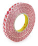 12mm - 3M GPT-020F Dubbelzijdige PET Tape - Transparant - 50 Meter Op Rol