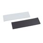 50x150mm Magnetische Labels / Magnetische Etiketten - Wit - 50 stuks
