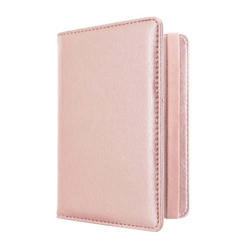 Autopapieren Hoes / 11,7 x 16,5 cm Kentekenbewijs Mapje - D1 - Rose Goud