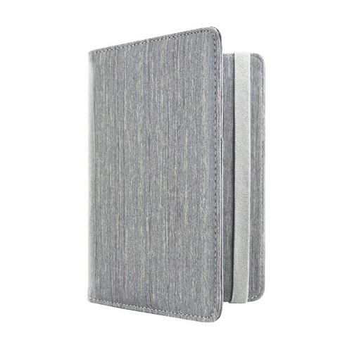 Autopapieren Hoes / 11,7 x 16,5 cm Kentekenbewijs Mapje - D1 - Houtpatroon Grijs