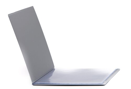 PVC Documentenmap / Aktemap (A4) - type Classic-Zilver