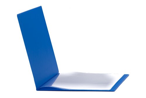 PVC Hotelmap / Informatiemap (A4) - type Classic-Blauw