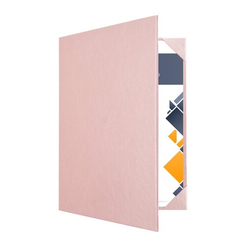 Hotelmap / Informatiemap / Welkomstmap / Gastenmap - 2x A4 - Rose Goud