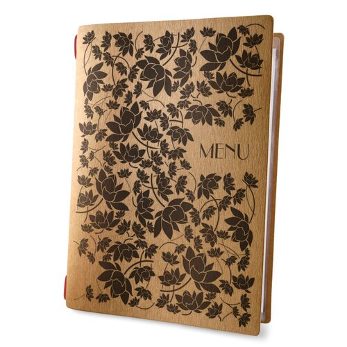 Menumap / Menukaart Mappen - Type: ECO-Bloem - A4