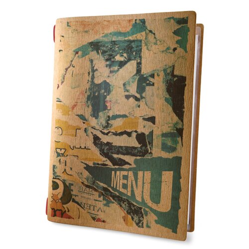 Menumap / Menukaart Mappen - Type: ECO-Street Art - A4