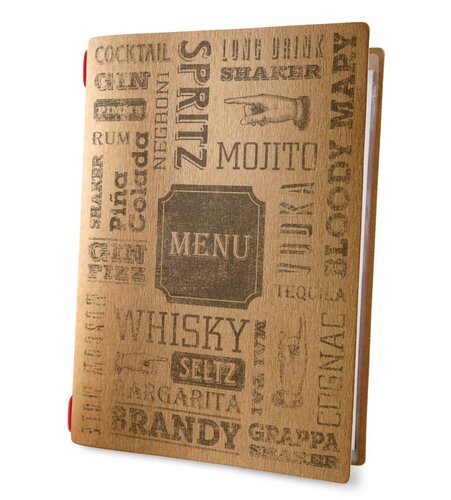 Menumap / Menukaart Mappen - Type: ECO-Drinks - A4