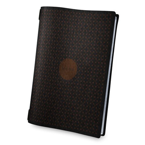 Menumap / Menukaart Mappen - Type: ECO-Black-Bronze-Suite - A4