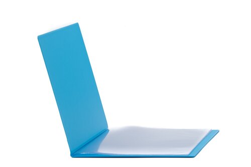 PVC Portfoliomap (A4) - type Classic-Lichtblauw