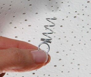 Spiraalhouder voor Systeemplafond / Plafond Ophangoog - type PH-1