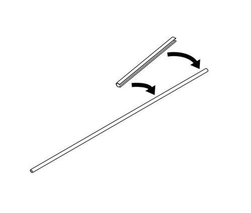 Stokjes voor Zwaaivlaggetjes / Handvlaggetjes - type APV-6