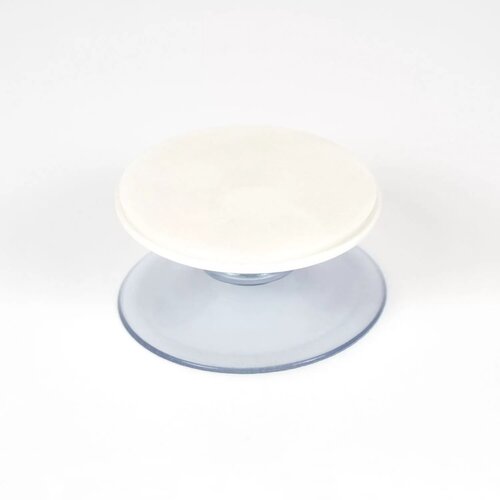 40mm Zuignap met Plakker - Transparant - type: GZ-405