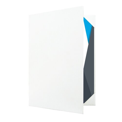 Rapportmap / Diplomamap / Certificaat Mappen - 2x A4 - Wit