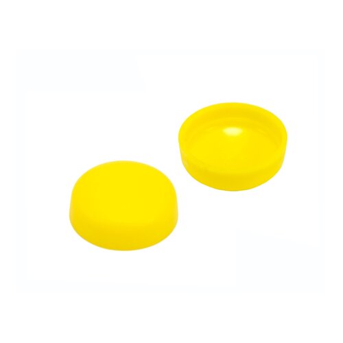 Afdekkapjes voor schroeven / Kentekenplaat Afdekdopjes - Geel (RAL 1021) - 16mm