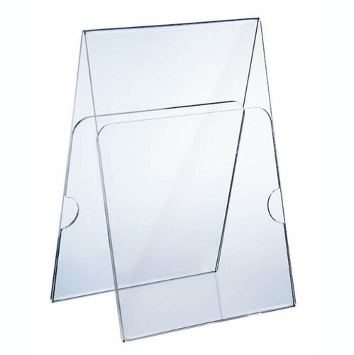 A4 Dubbele Folderhouder Menukaarthouder / Tafelhouder / A-Standaard - type A-A4