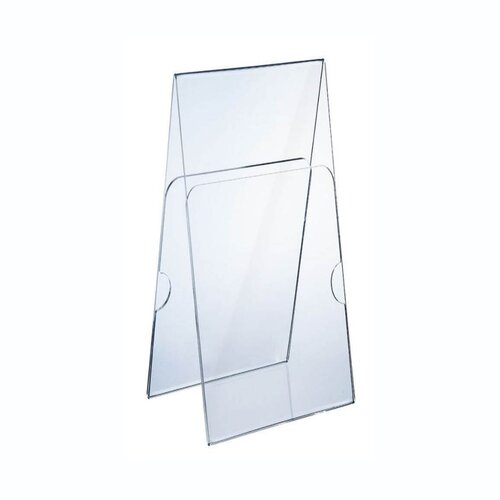 1/3 A4 (DL) Dubbele Folderhouder Menukaarthouder / Tafelhouder / A-Standaard - type A-DL