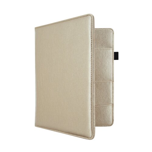 Autopapieren Hoes / 17 x 23 cm Kentekenbewijs Mapje / Leasemap - R4 (A5) - Champagne Goud