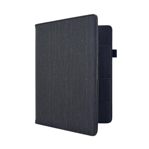 Autopapieren Hoes / 17 x 23 cm Kentekenbewijs Mapje / Leasemap - R4 (A5) - Houtpatroon Zwart