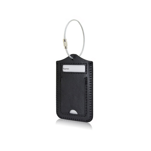 Kofferlabel / Bagagelabel - Zwart