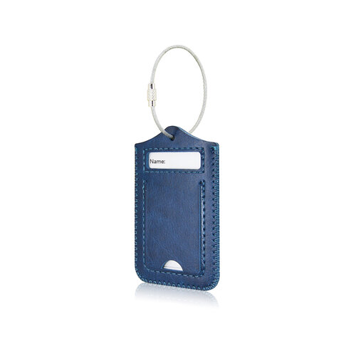 Kofferlabel / Bagagelabel - Donkerblauw