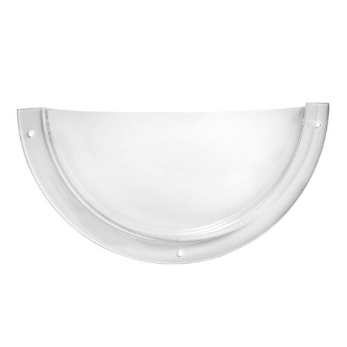 200mm - Bolvormige Acrylglas Product Display / Kwart Bol Wanddisplay - Transparant - type AHKB-200