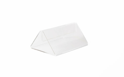 10,5cm - Transparante Menukaarthouder / Acrylglas Houder / Standaard - Type: PGT