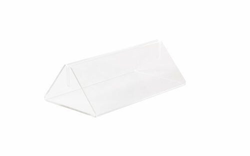 14,8cm - Transparante Menukaarthouder / Acrylglas Houder / Standaard - Type: PGT