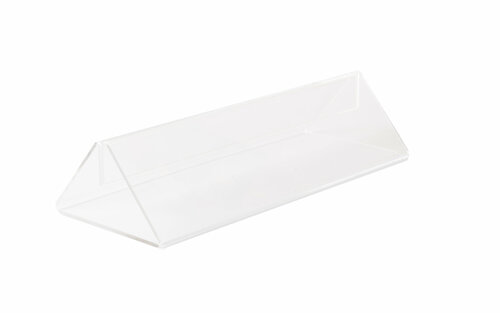 21cm - Transparante Menukaarthouder / Acrylglas Houder / Standaard - Type: PGT