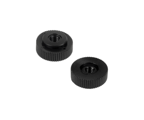 Zwarte Kartelmoer / Kunststof Moer M4