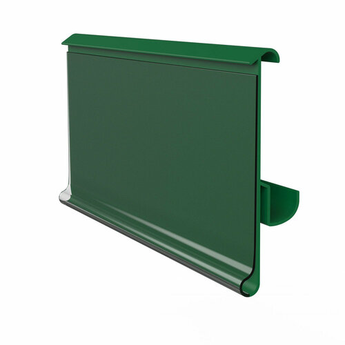 99cm Prijsrails (39mm) voor Tegometal Schappen / Scannerprofiel / Etikethouder / Data Strip - Groen - Hoogte 39mm
