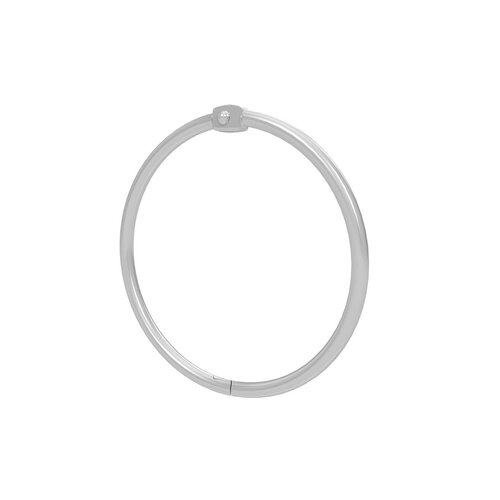 38mm Metalen Scharnierringen / Bindringen / Klikringen - Zilver