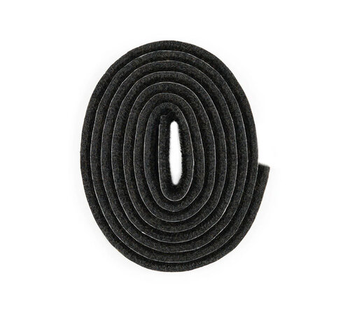 150 cm - Premium Zelfklevend Meubelvilt / Dik Plakvilt / Vilt - Donkerbruin - Dikte: 5mm