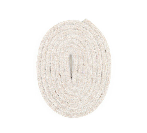 150 cm - Premium Zelfklevend Meubelvilt / Dik Plakvilt / Vilt - Lichtbruin - Dikte: 5mm