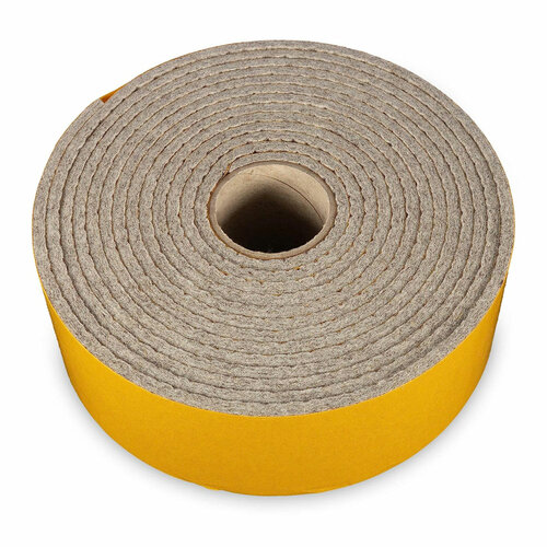 4 Meter - Zelfklevend Vilt / 50mm Plakvilt op Rol - Grijs (gemêleerd) - Breedte: 50mm - Dikte: 4 mm