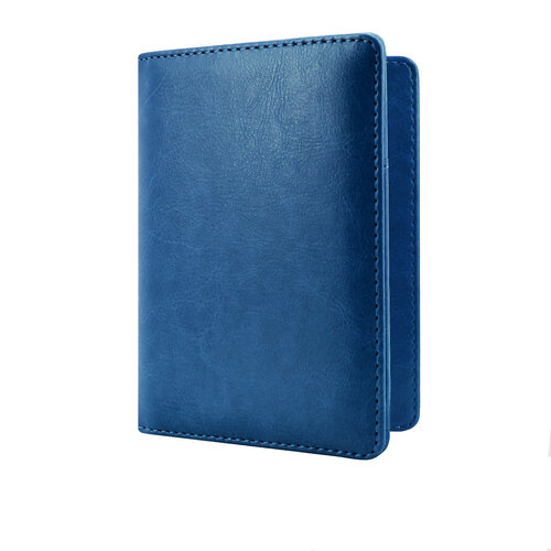 Autopapieren Hoes / 10,5 x 14cm Kentekenbewijs Mapje - V1 - Donkerblauw