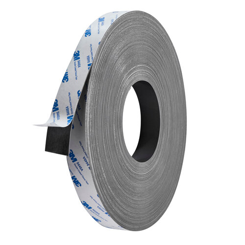 25mm - Zelfklevende Magnetische Tape / Premium Magneetband - 1mm dik - Rol van 30 Meter 