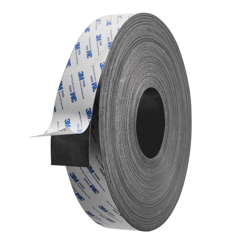 50mm - Zelfklevende Magnetische Tape / Premium Magneetband - 1mm dik - Rol van 30 Meter 