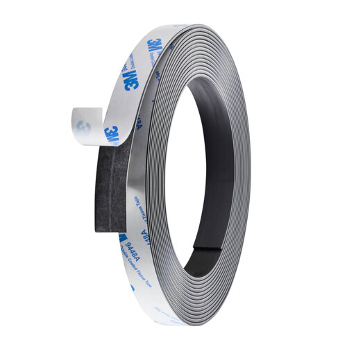 15mm - Zelfklevende Magnetische Tape / Premium Magneetband - 1mm dik - Rol van 5 Meter