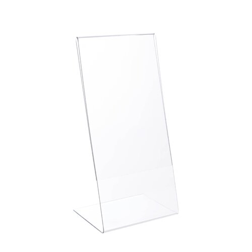 1/3 A4 (DL) Folderhouder / Menukaarthouder / Tafelhouder / L-Standaard - type L-DL