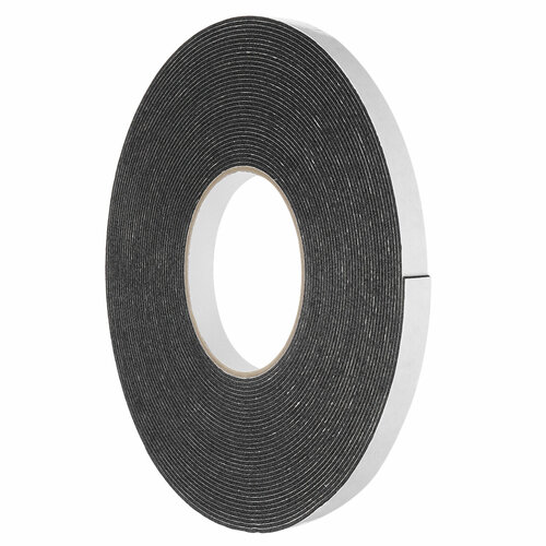 15mm - Dubbelzijdig PE-Schuim Foamtape - Zwart - 50 Meter 